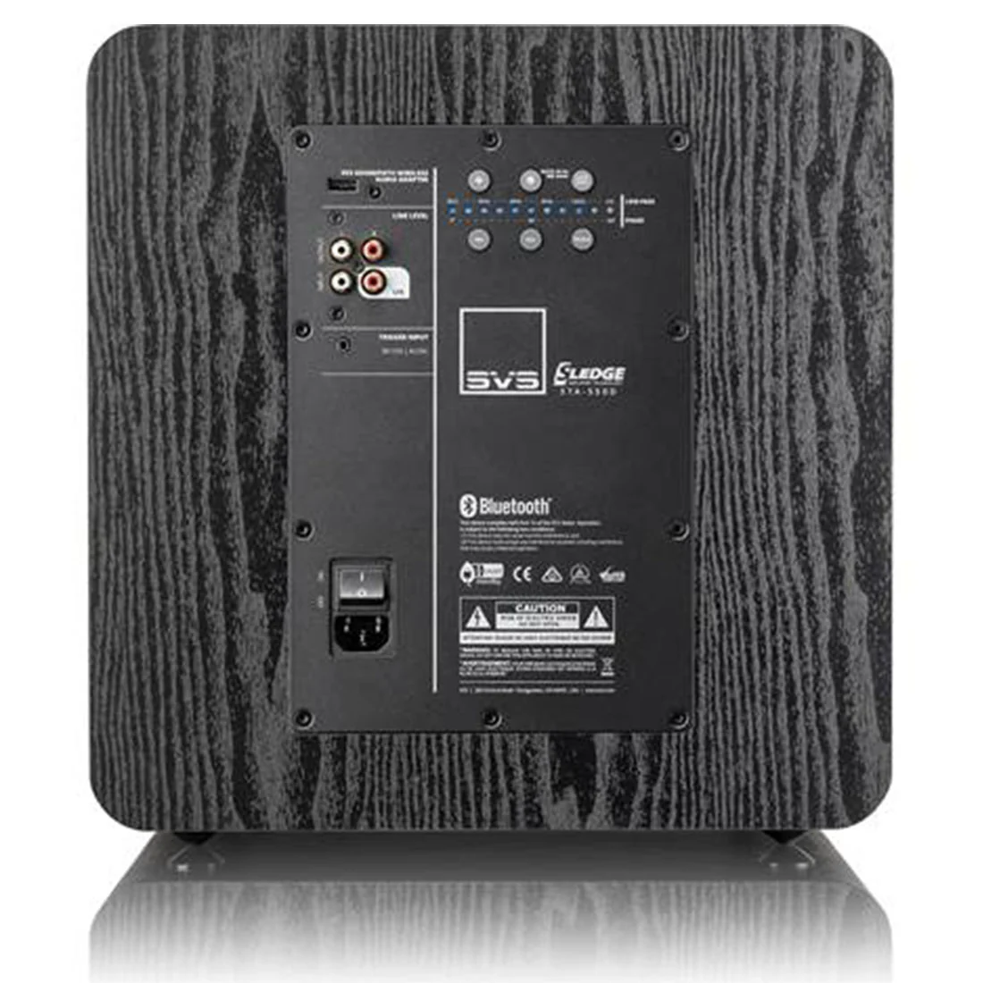 SVS SB-2000 Pro Powered 550 W 12" Subwoofer - Black Ash (SB2000 PRO BLACK ASH) - Image 2