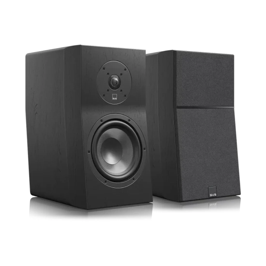 SVS Ultra Evolution Bookshelf Speakers - Pair - Black Oak Veneer