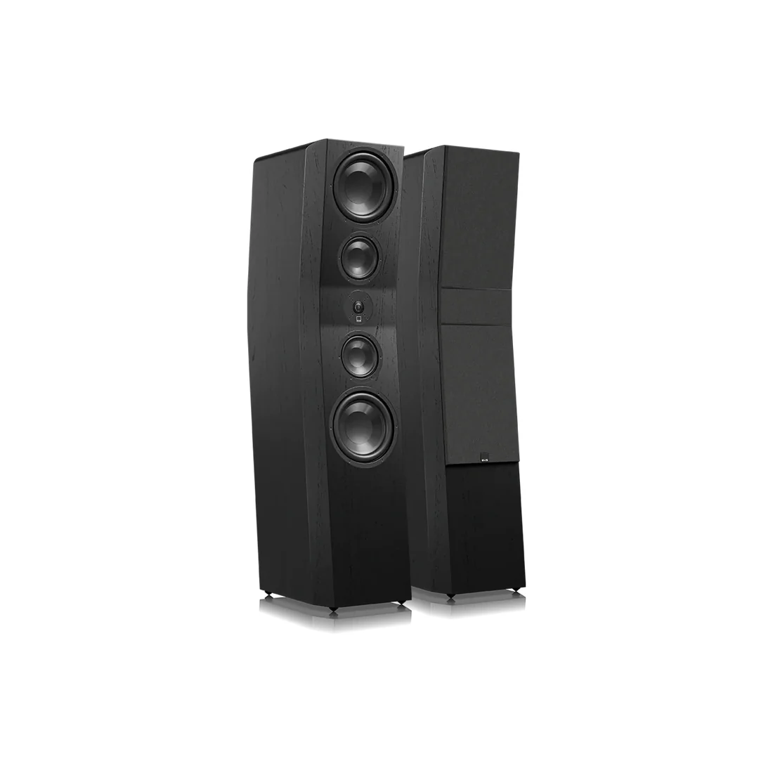 SVS Ultra Evolution Pinnacle Floor Standing Speakers - Pair -Black Oak Veneer