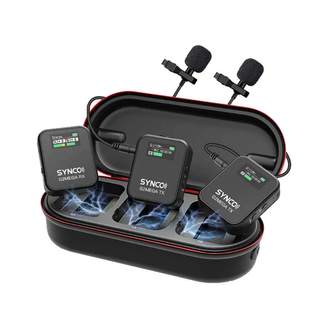 Synco G2 Mega 2.4GHz 200m 8GB Onboard Wireless Microphone System (2110043)