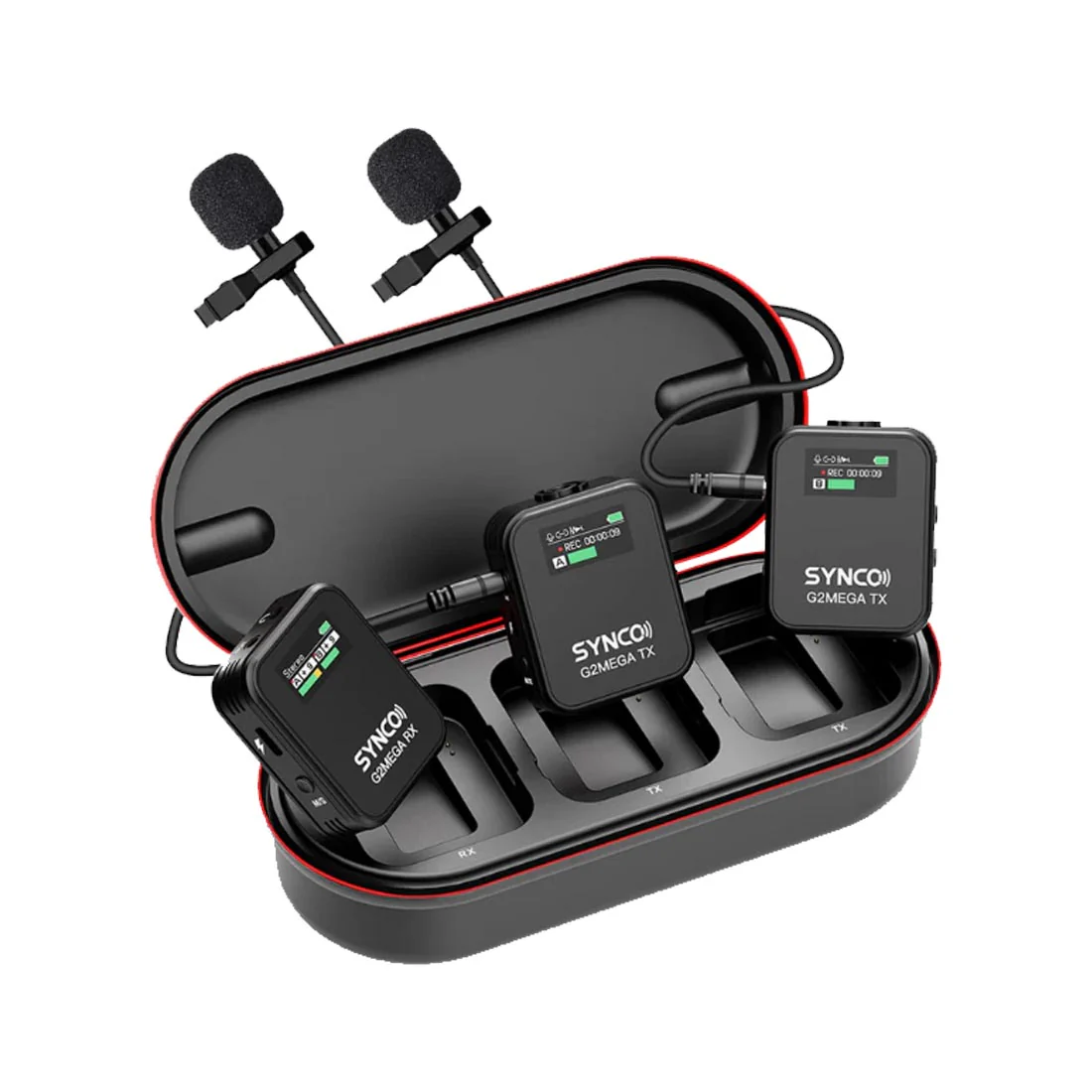 Synco G2 Mega 2.4GHz 200m 8GB Onboard Wireless Microphone System (2110043) - Image 2