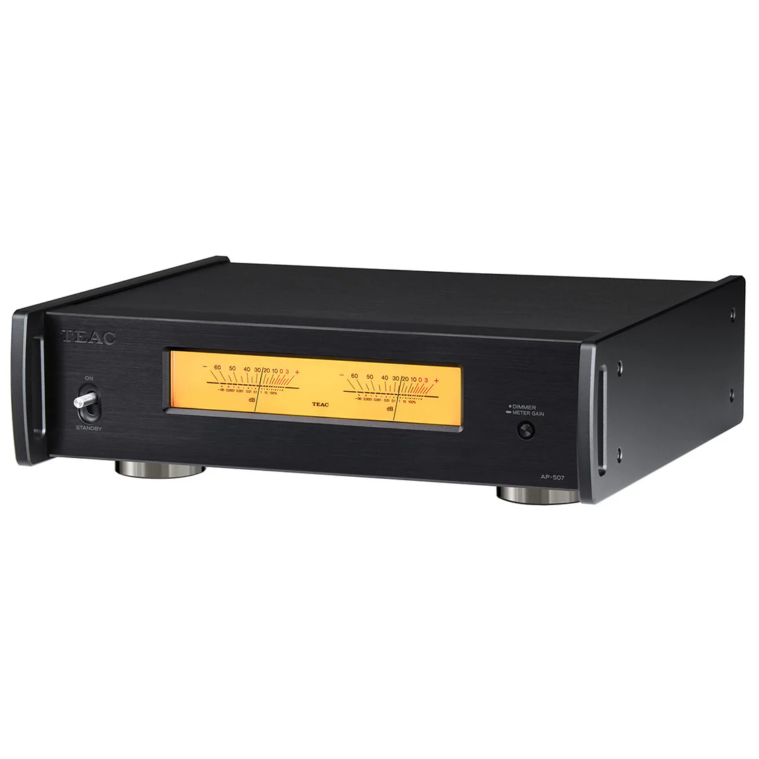 Teac AP507B Stereo Power Amplifier - Black (AP507B) - Image 2