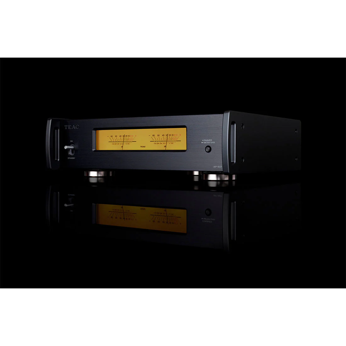 Teac AP507B Stereo Power Amplifier - Black (AP507B) - Image 8