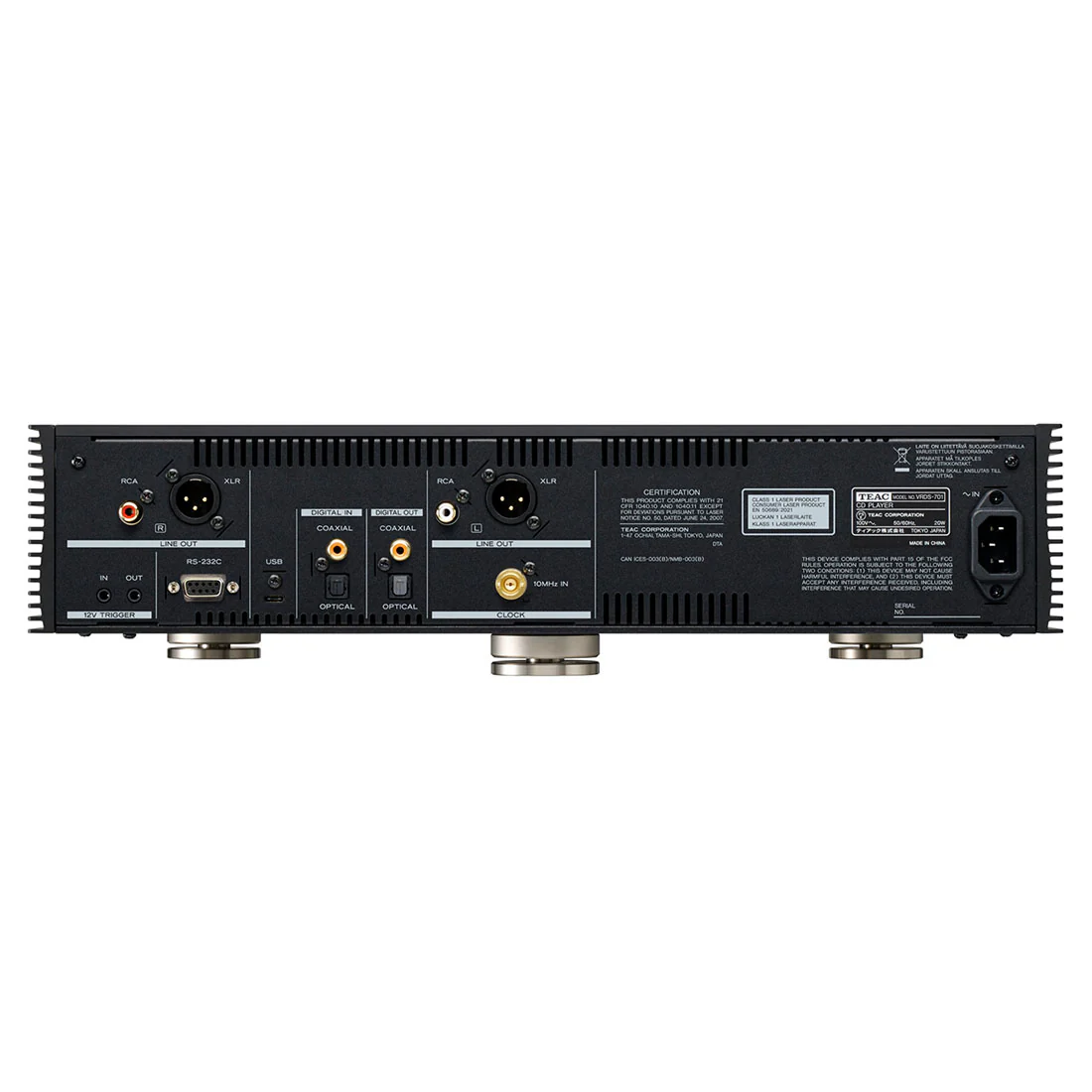 Teac VRDS701B CD Player (VRDS701B) - Image 2
