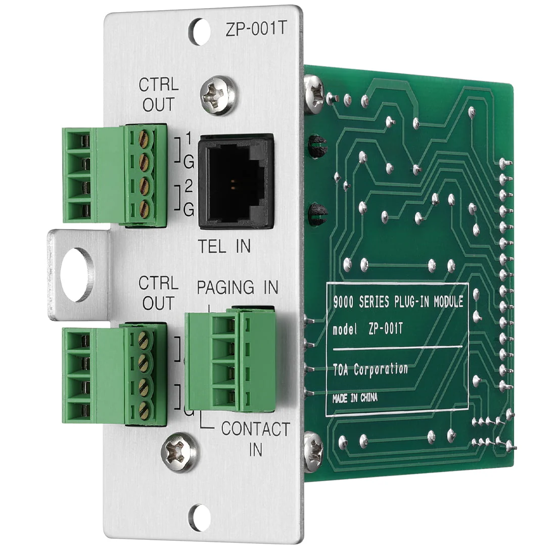 TOA ZP-001T Zone Paging Module For M9000 Series Pre-Amp (OPEN BOX)