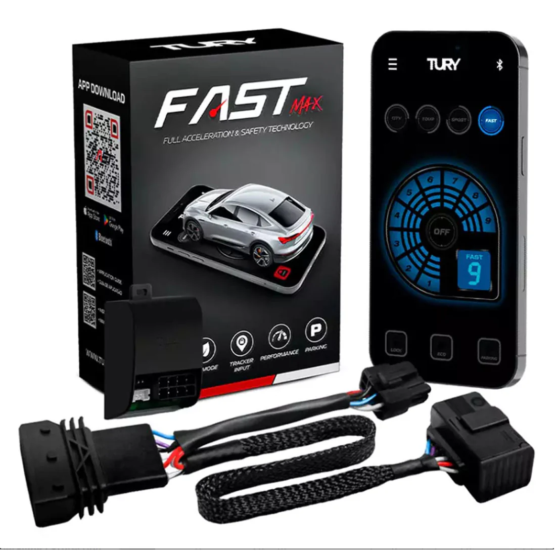 Tury FASTMAX5.0P Throttle Response Controller / Anti-Theft Device (FASTMAX5.0P)