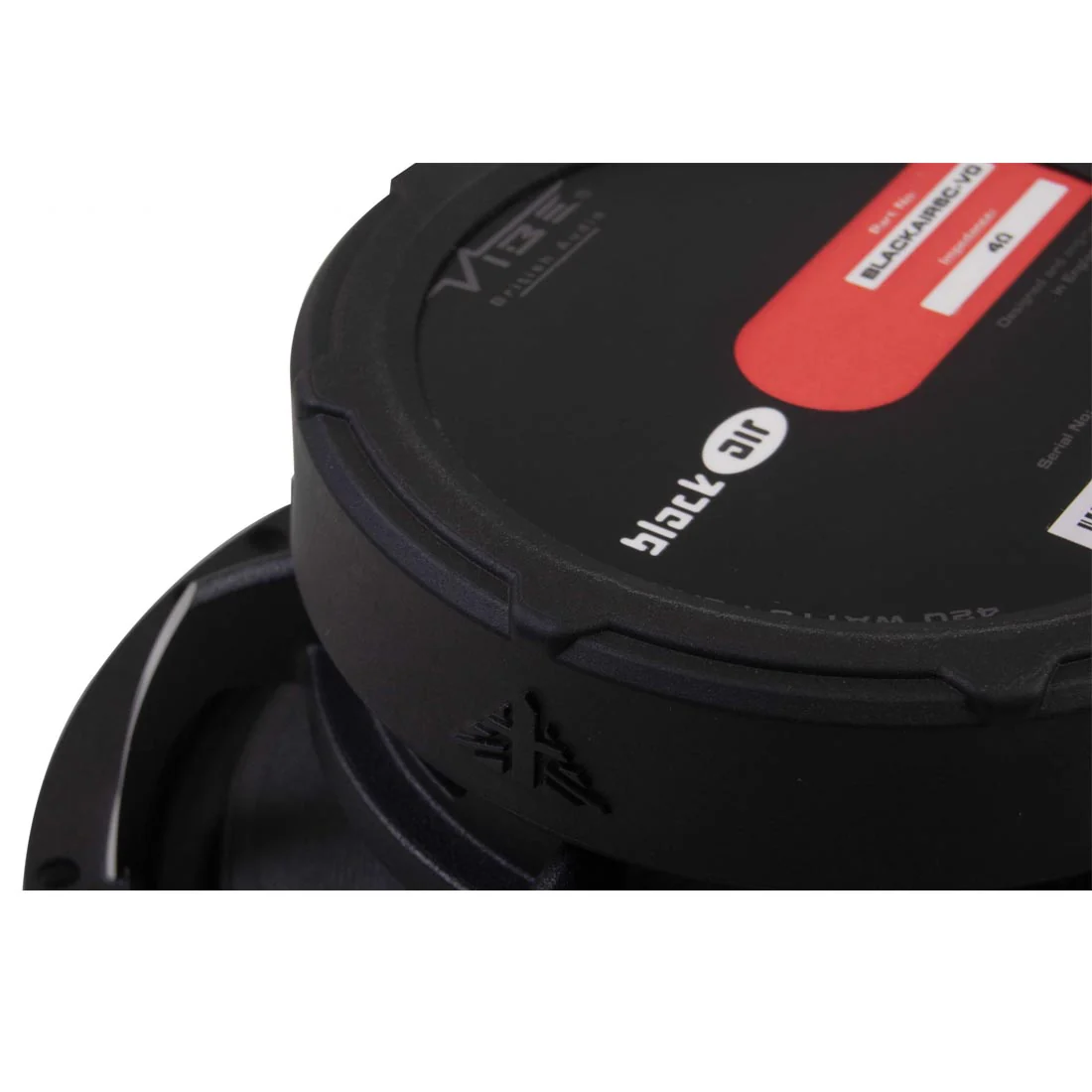 Vibe Audio BA6C-V0 Black Air Pro Series 6" Component Speaker System (BA6CV0) - Image 14
