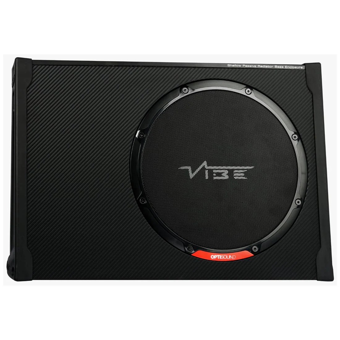 Vibe Audio BAT12S-V0 Black Air Slimline 12" Passive Loaded Subwoofer Enclosure (BAT12SV0) - Image 4