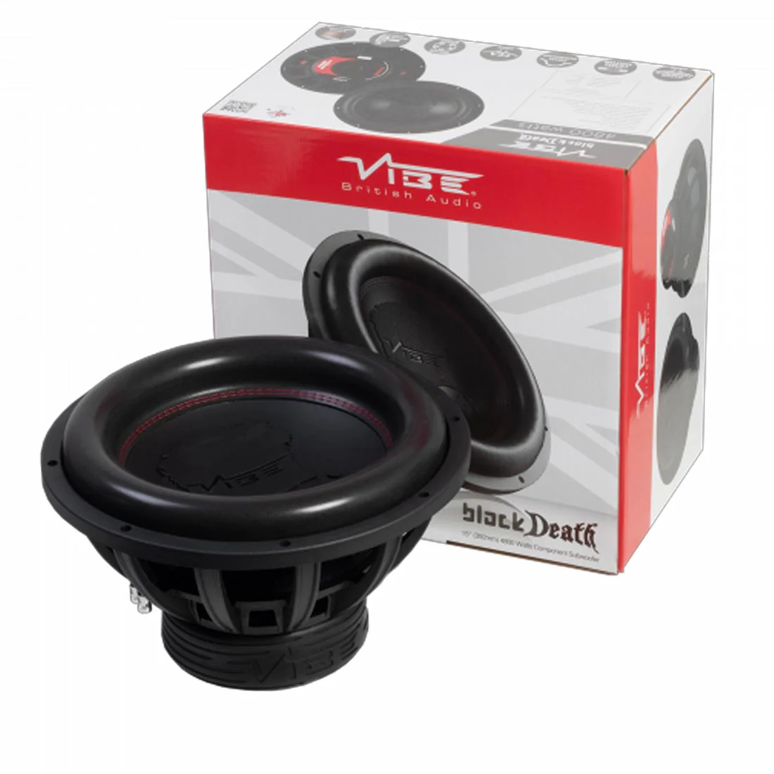 Vibe Audio BD15D2SPL-V3 BlackDeath Series 15" DVC Street Bass Subwoofer (BD15D2SPLV3) - Image 15