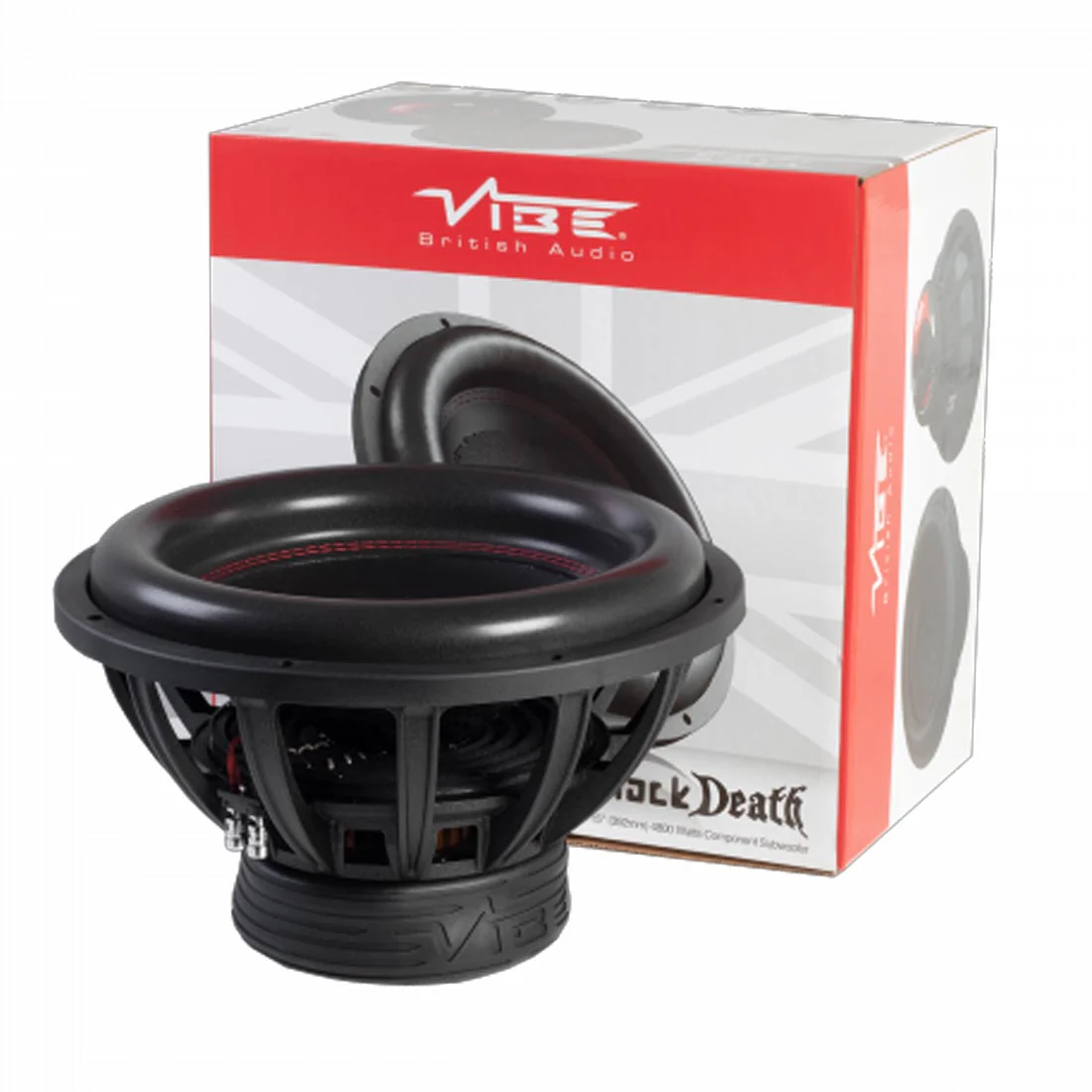 Vibe Audio BD15D2SPL-V3 BlackDeath Series 15" DVC Street Bass Subwoofer (BD15D2SPLV3) - Image 16