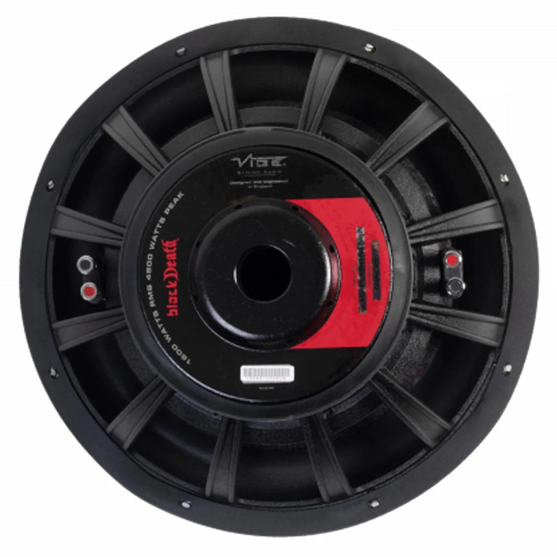 Vibe Audio BD15D2SPL-V3 BlackDeath Series 15" DVC Street Bass Subwoofer (BD15D2SPLV3) - Image 3