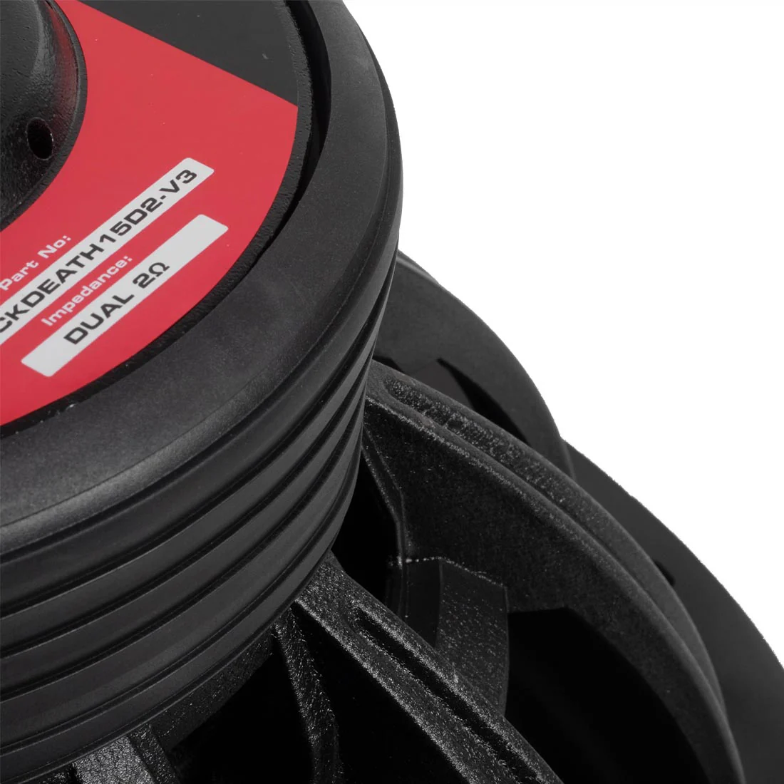 Vibe Audio BD15D2SPL-V3 BlackDeath Series 15" DVC Street Bass Subwoofer (BD15D2SPLV3) - Image 6