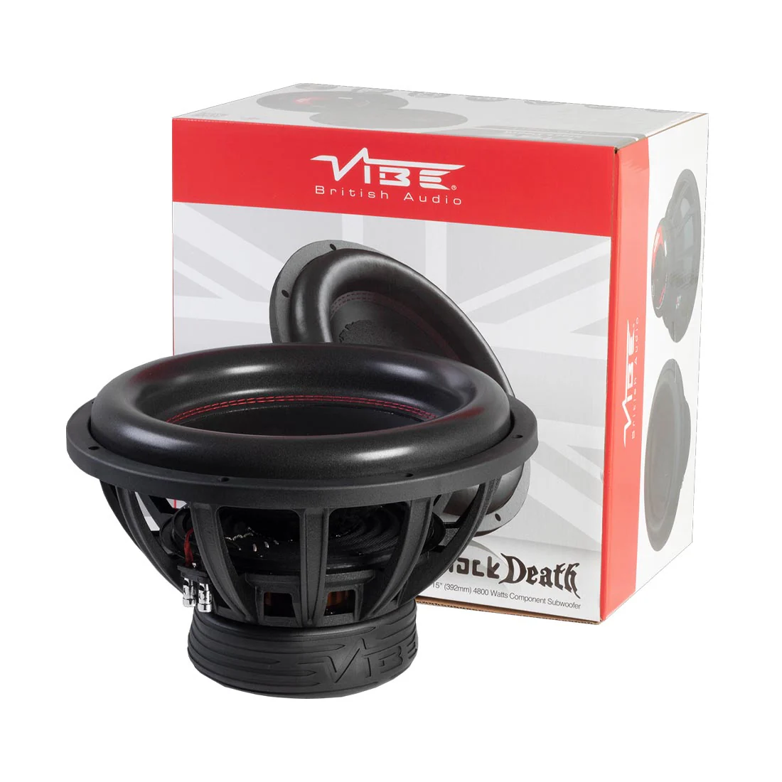 Vibe Audio BD15D4-V3 BlackDeath Series 15" DVC Street Bass Subwoofer (BD15D4V3) - Image 7