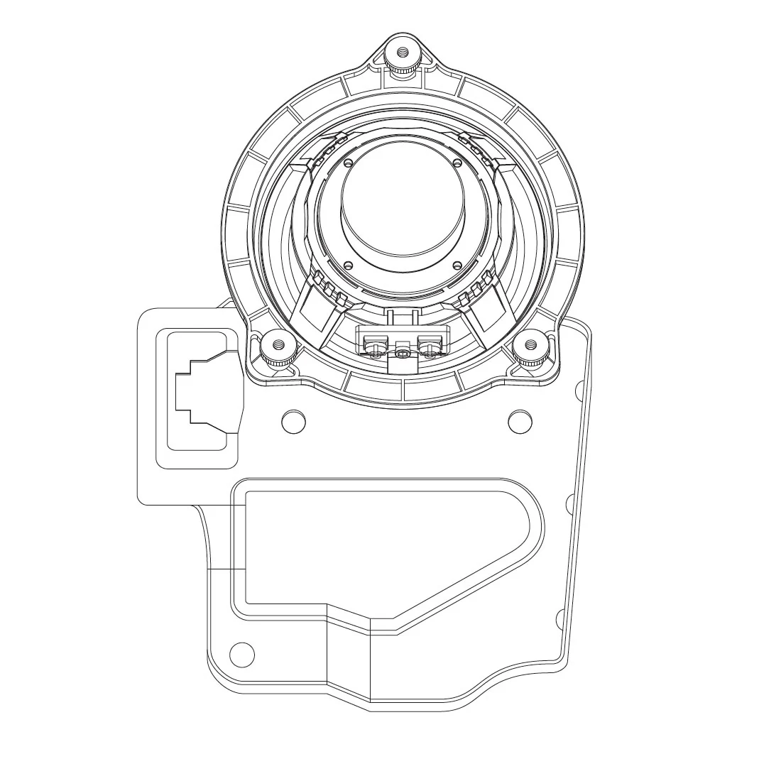 Vibe Optisound OS-BMW4RV2 OEM 4" Coaxial Upgrade Speakers for Select BMWs - Pair (OSBMW4RV2) - Image 5