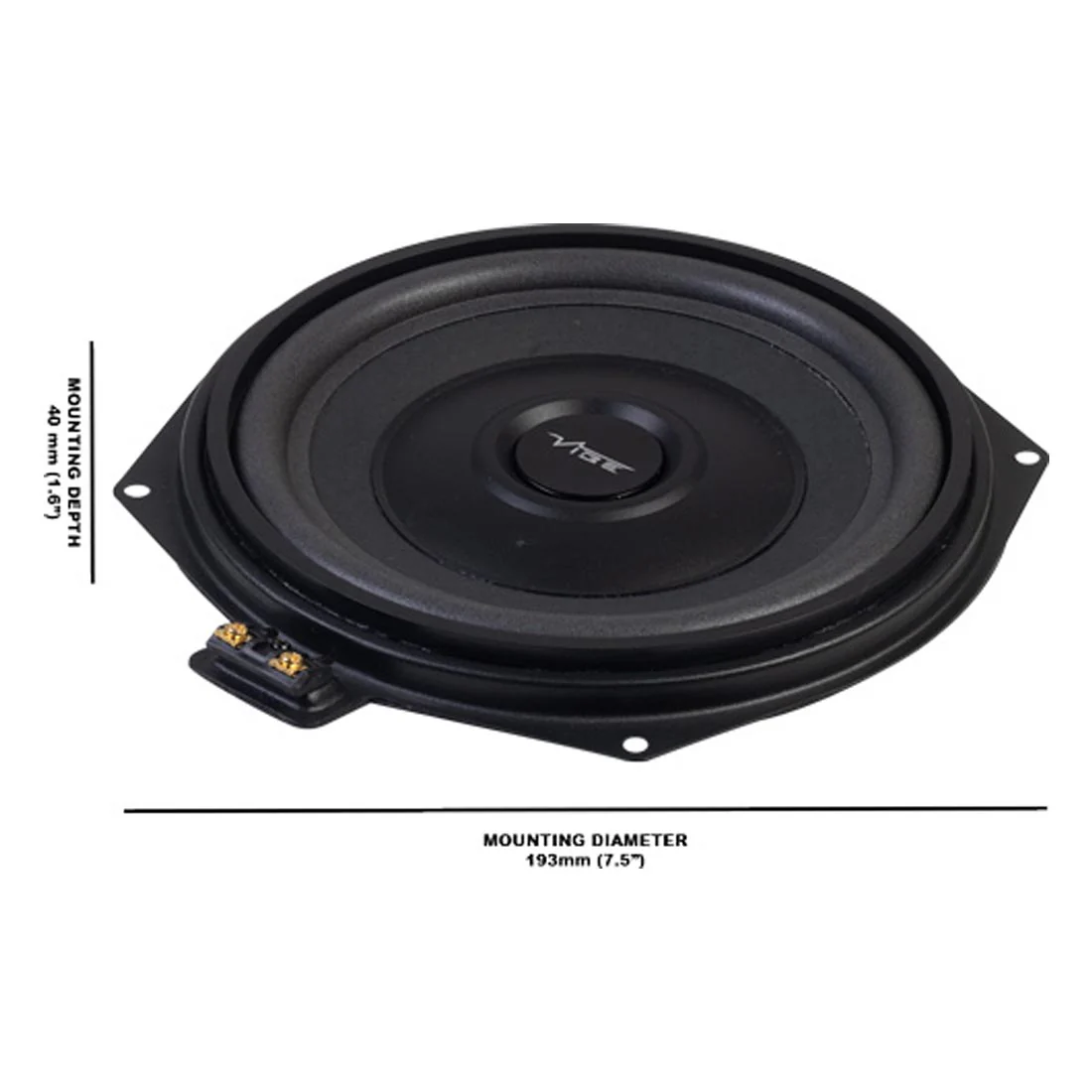 Vibe Optisound OS-BMW82V3 OEM 8" 2-Ohm Underseat Subwoofers for Select BMWs - Pair (OSBMW82V3) - Image 10