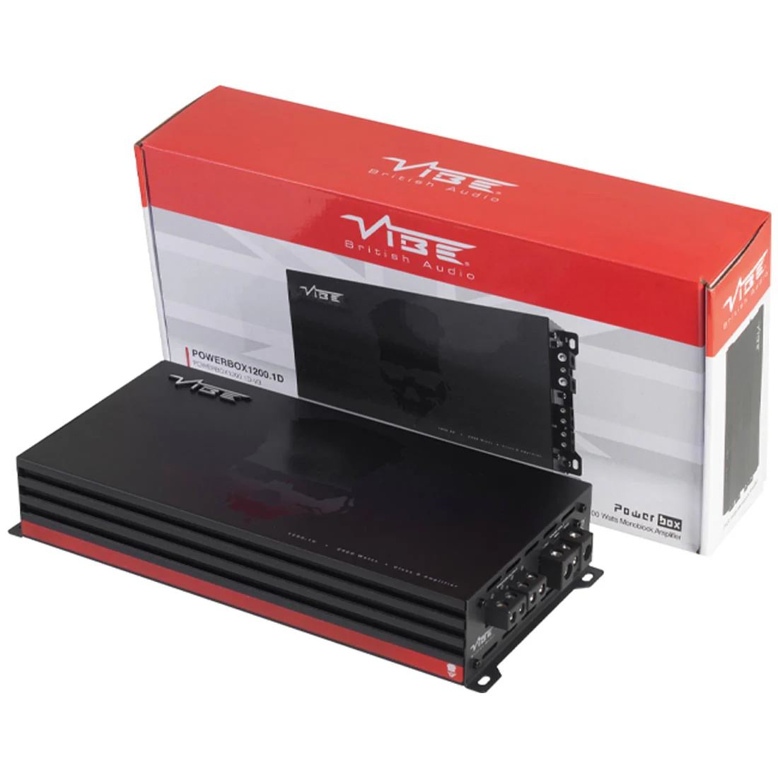 Vibe PB1200.1D-V3 Class D Mono Car Amplifier (PB12001DV3) - Image 9