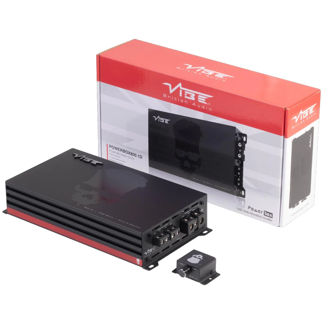 Vibe PB800.1D-V3 Class D Mono Car Amplifier (PB8001DV3) - Image 7