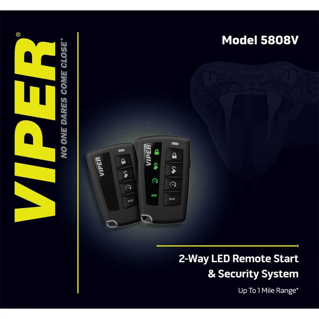 Viper 5808V 2-Way LED Security and Remote Start System (5808V) - Image 5