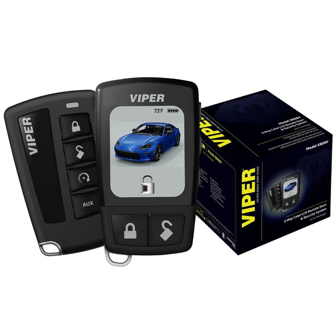 Viper 5908V LCD 2-Way Security and Remote Start System (5908V)