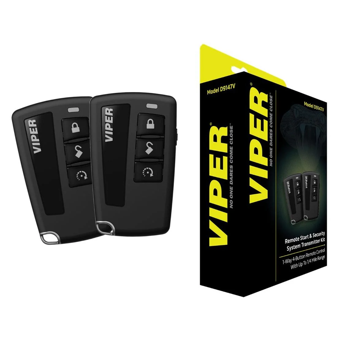 Viper D9147V 1-Way 4-Button Security Transmitter and Remote Starter (D9147V)
