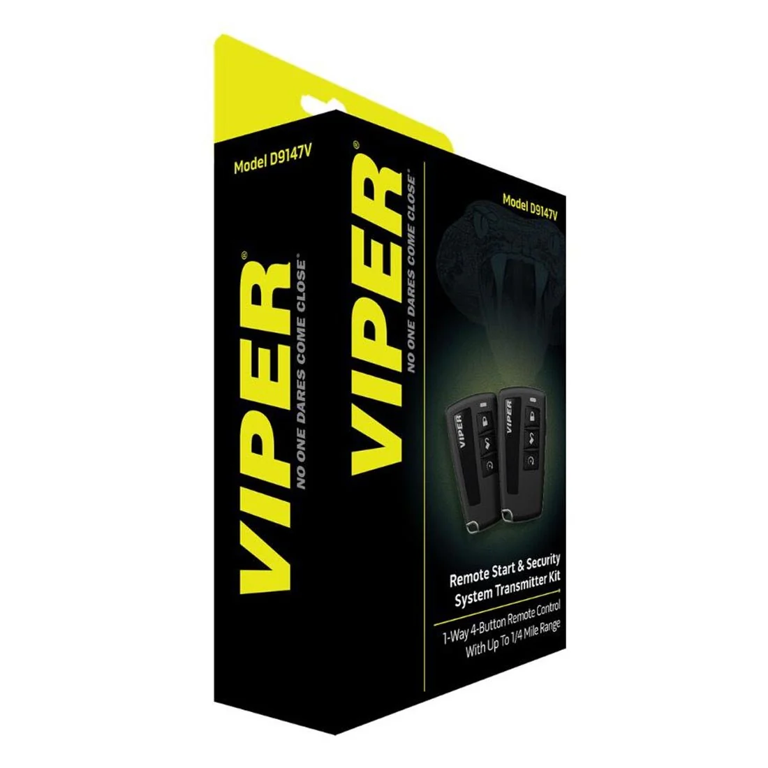 Viper D9147V 1-Way 4-Button Security Transmitter and Remote Starter (D9147V) - Image 3