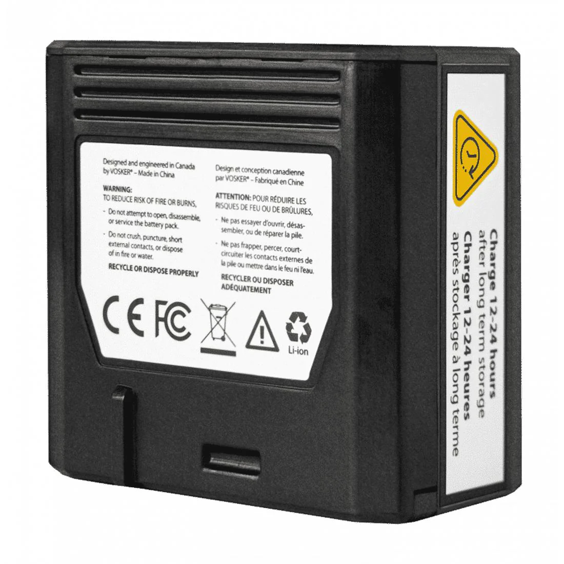 VOSKER V-LIT-B2 Extra Rechargeable Lithium Battery Pack for V150 Mobile Security Cameras (10,000mAh, Micro-USB) (VLITB2) - Image 5