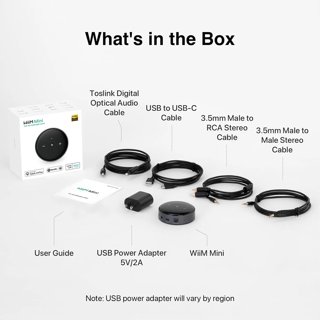 WiiM Mini: Wireless Audio Streamer with Voice Assistant Compatibility - Image 6