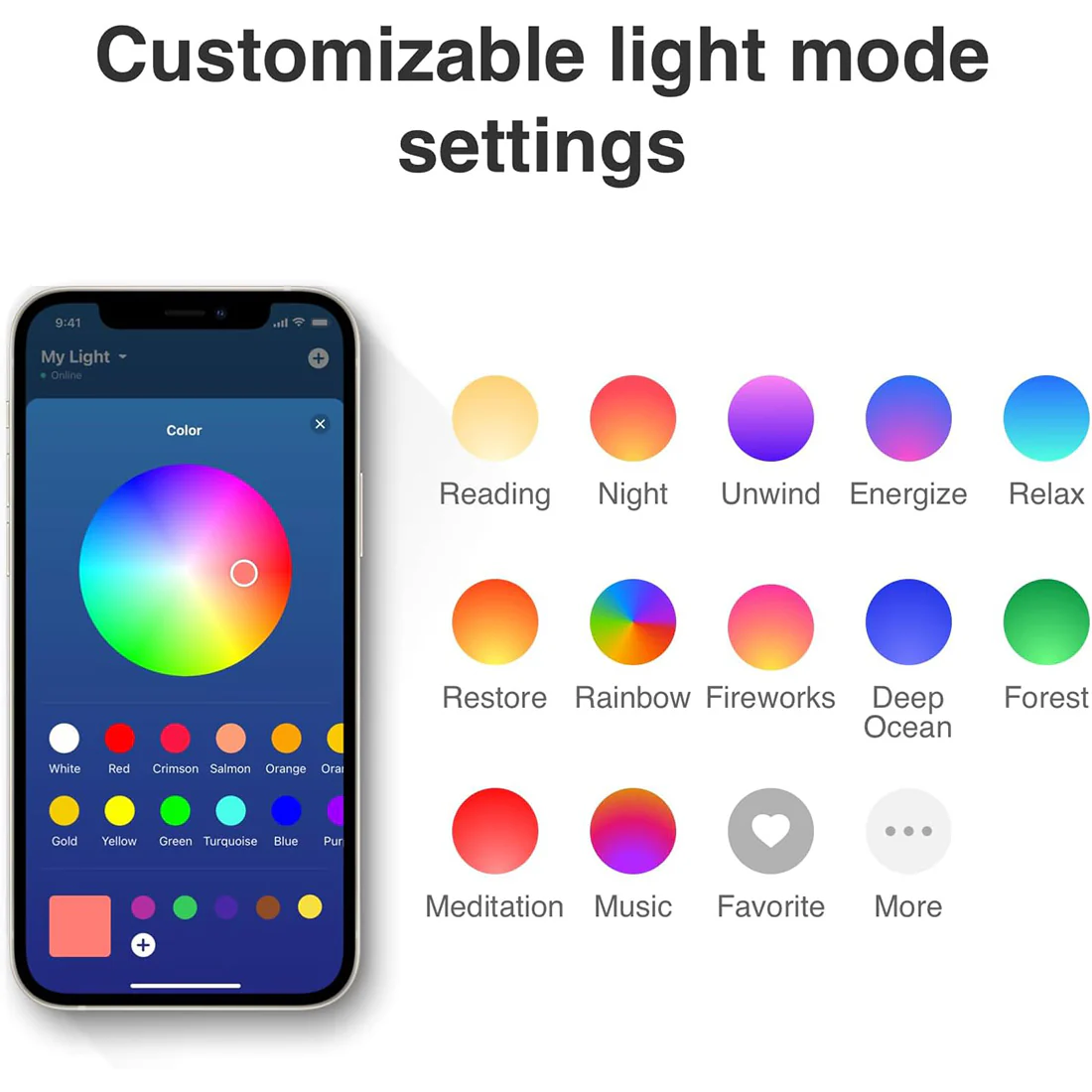 WiiM Wake-up Light: Sound Machine, Music Alarms, and Sleep Assistant - Image 7