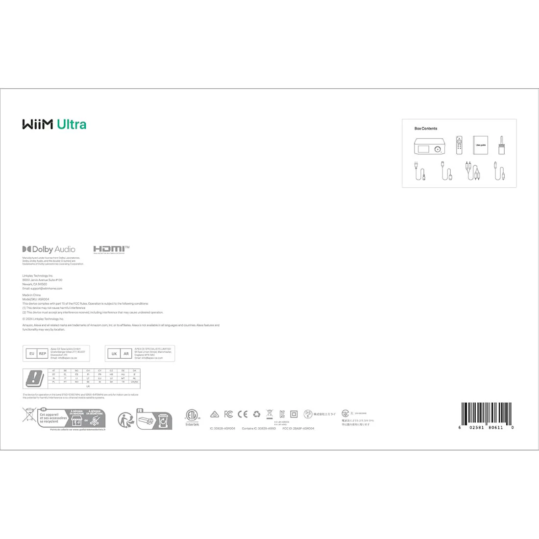 WiiM WIIMULTRA Ultra Music Streamer & Digital Preamp - Space Gray - Image 8